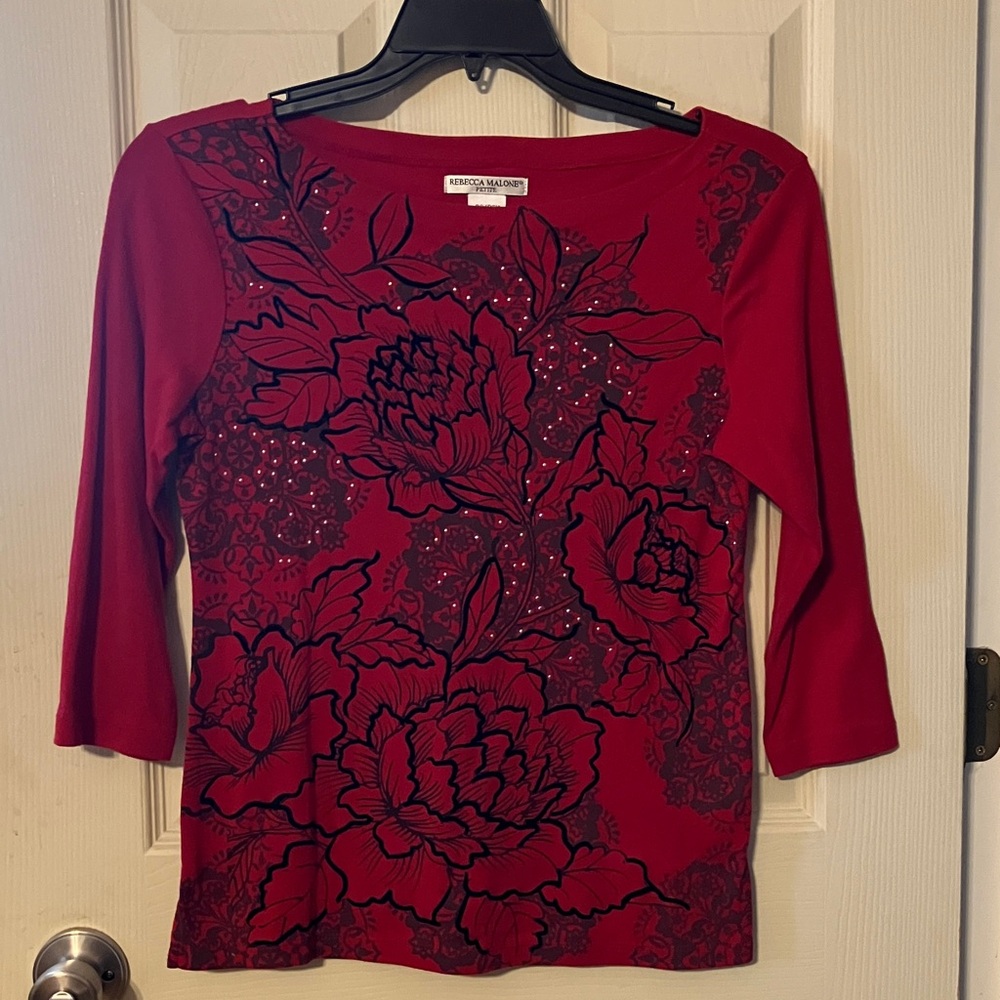 REBECCA MALONE PETITE top